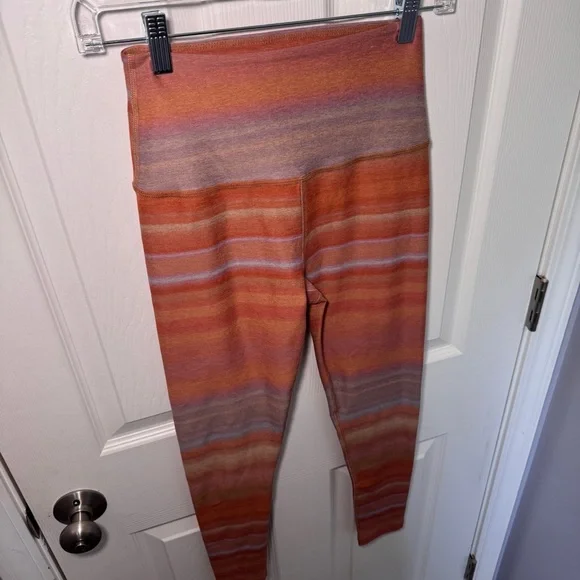 Beyond Yoga Soft Mark High Waisted Midi Legging - Ombre Stripe - Picture 2 of 11